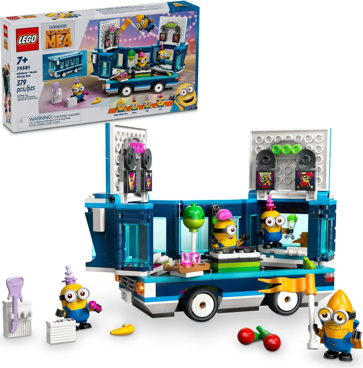 LEGO Despicable Me 75581 Minions' Music Party Bus set, image 7