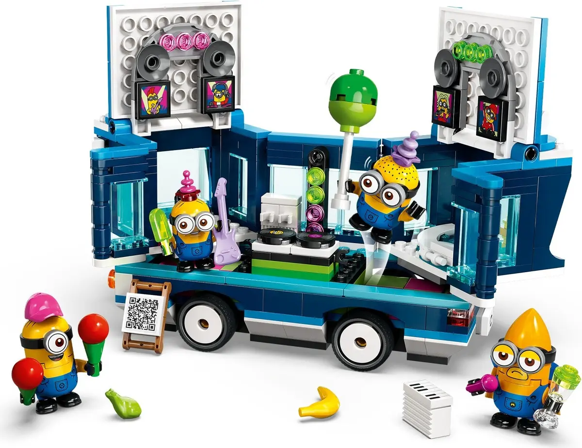 LEGO Despicable Me 75581 Minions' Music Party Bus set, image 2