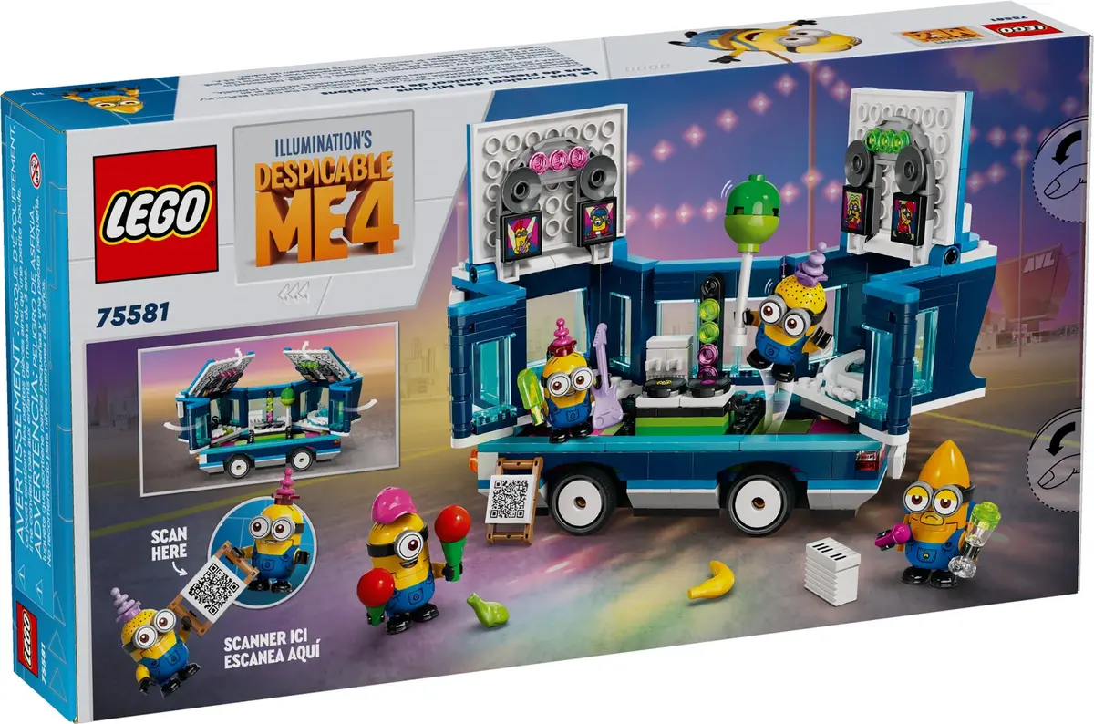 LEGO Despicable Me 75581 Minions' Music Party Bus set, image 6