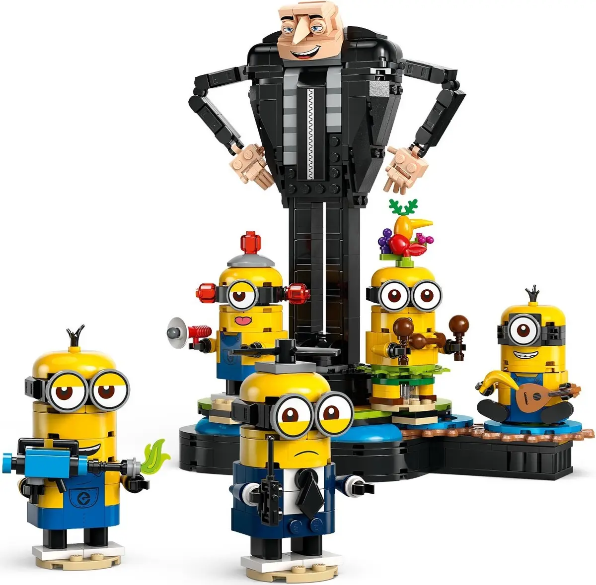 LEGO Despicable Me 75582 Brick-Built Gru and Minions set, image 2