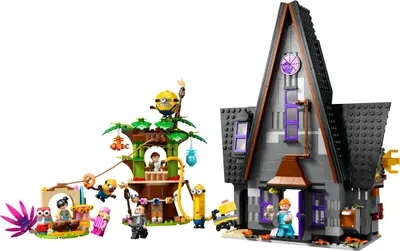 LEGO Despicable Me 75583 Minions and Gru's Family Mansion set