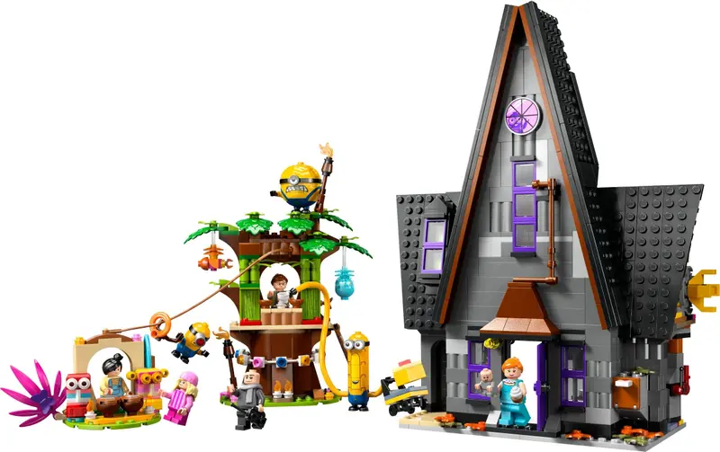 LEGO Despicable Me 75583 Minions and Gru's Family Mansion set