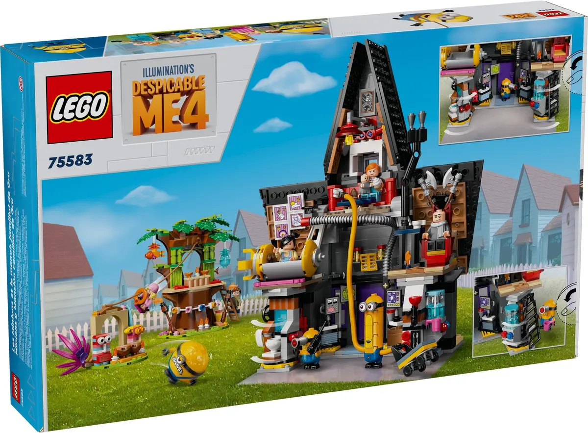 LEGO Despicable Me 75583 Minions and Gru's Family Mansion set, image 6