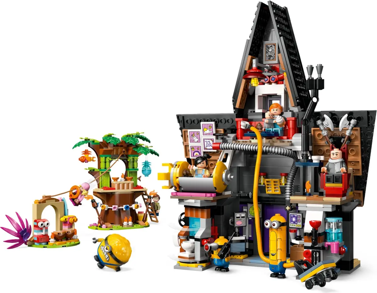LEGO Despicable Me 75583 Minions and Gru's Family Mansion set, image 2