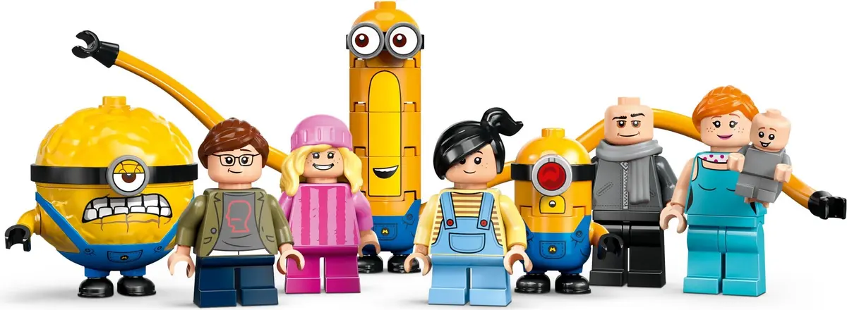 LEGO Despicable Me 75583 Minions and Gru's Family Mansion set, image 5