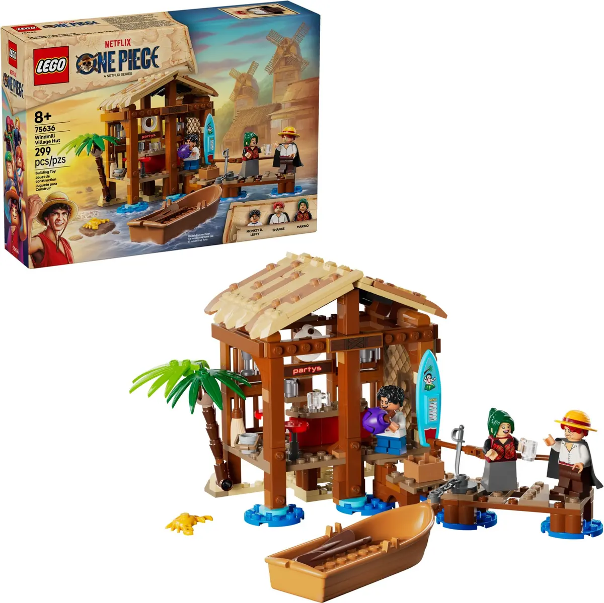 LEGO One Piece 75636 Windmill Village Hut set, image 3