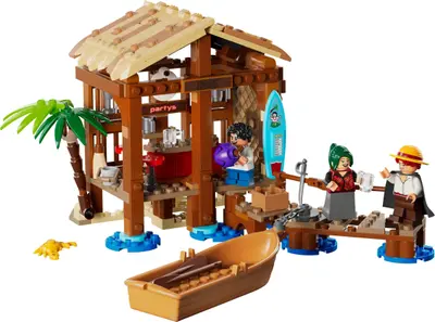 LEGO One Piece 75636 Windmill Village Hut set