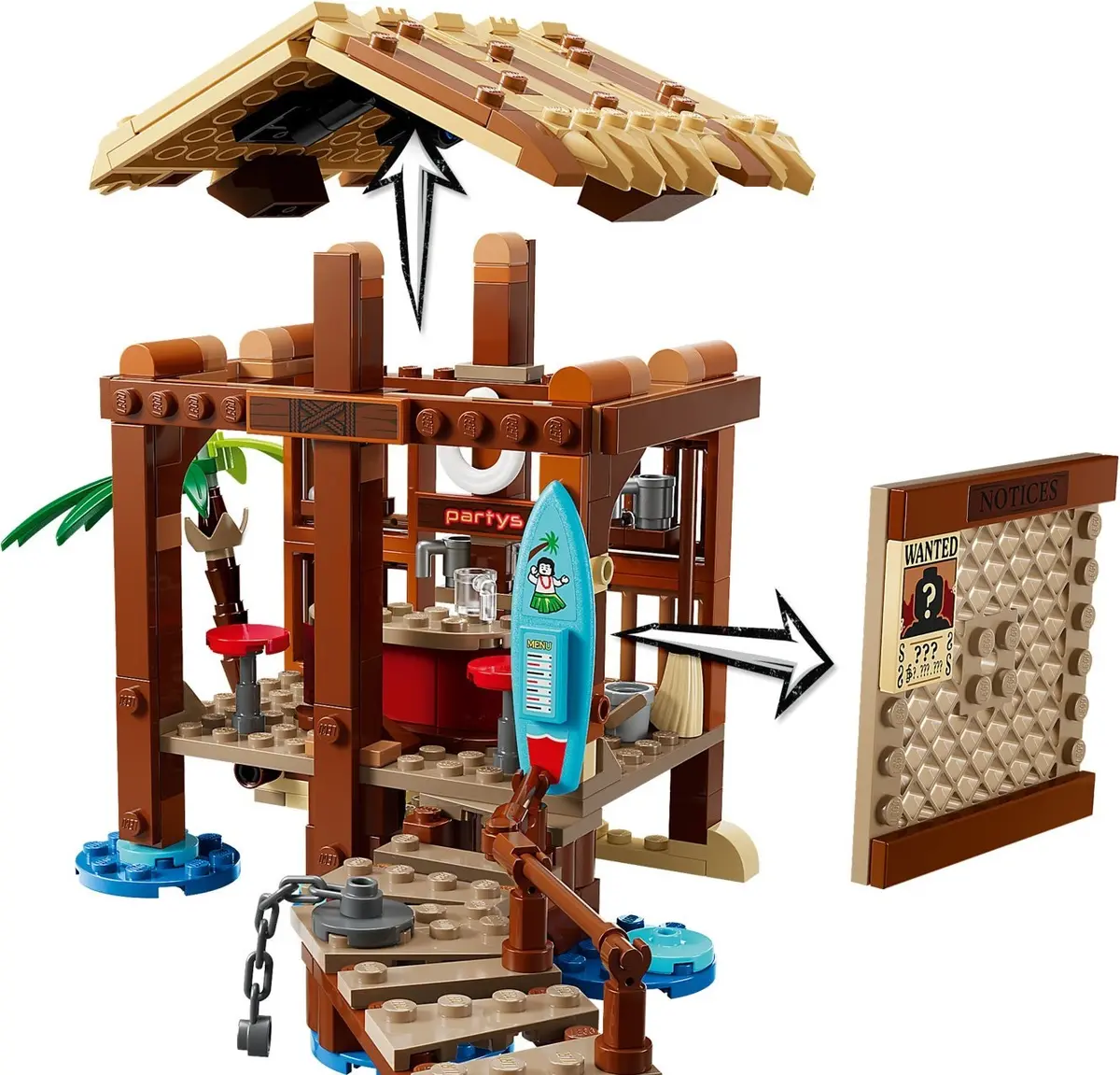 LEGO One Piece 75636 Windmill Village Hut set, image 12