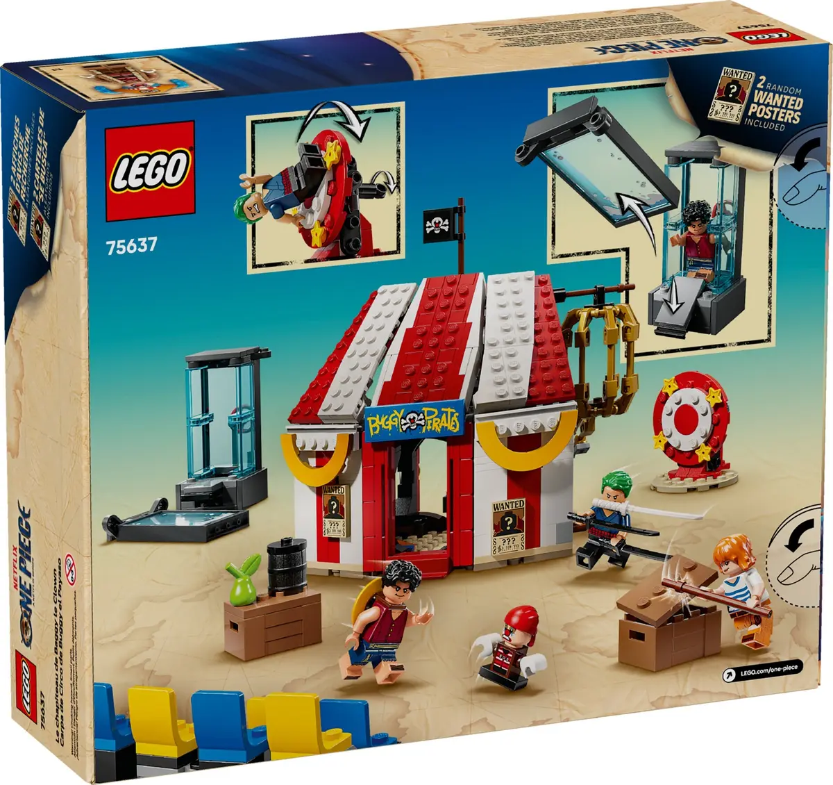 LEGO One Piece 75637 Buggy the Clown's Circus Tent set, image 2