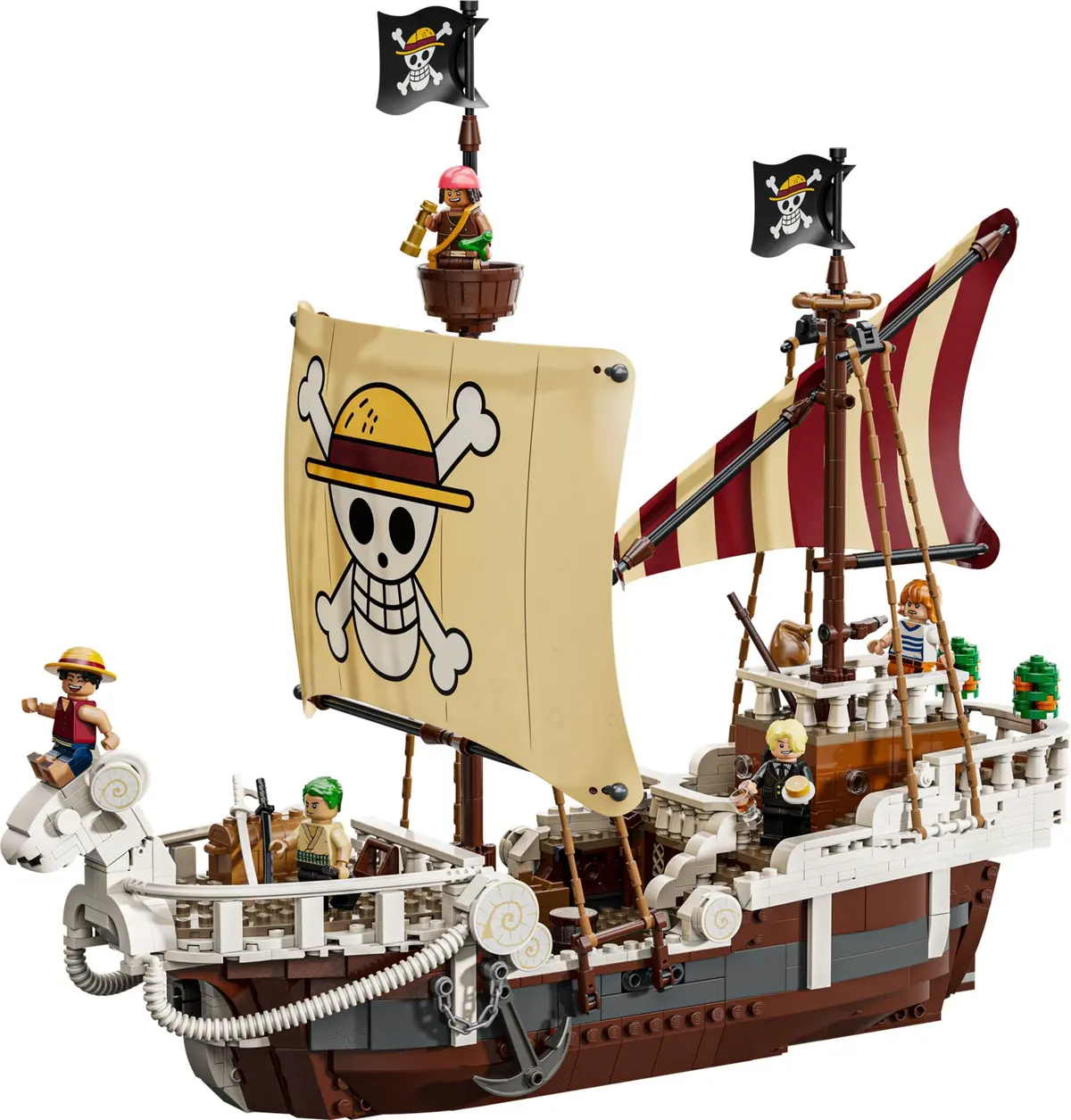 LEGO One Piece 75639 The Going Merry Pirate Ship set