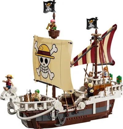 LEGO One Piece 75639 The Going Merry Pirate Ship set