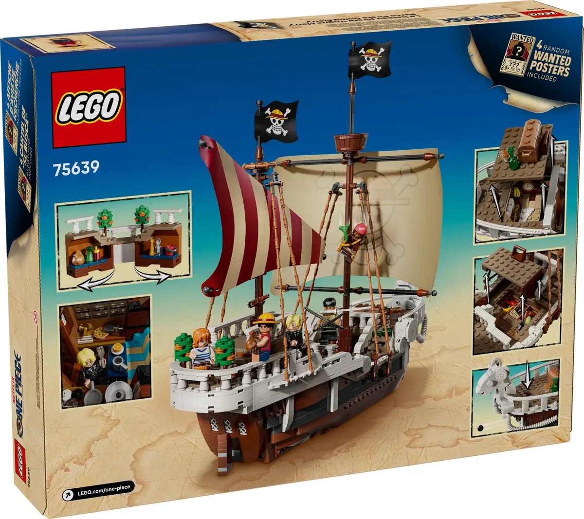 LEGO One Piece 75639 The Going Merry Pirate Ship set, image 2