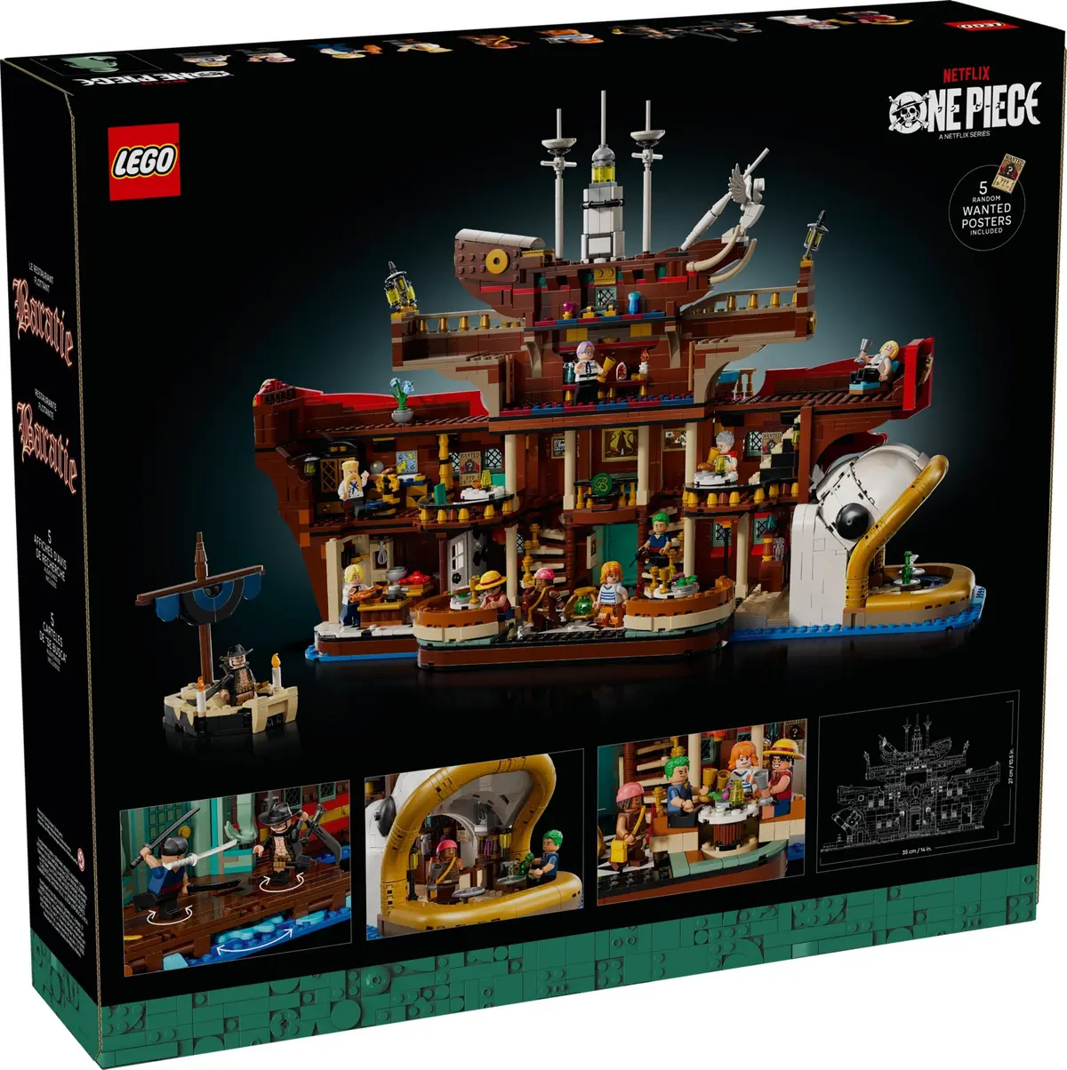 LEGO One Piece 75640 The Baratie Floating Restaurant set, image 2