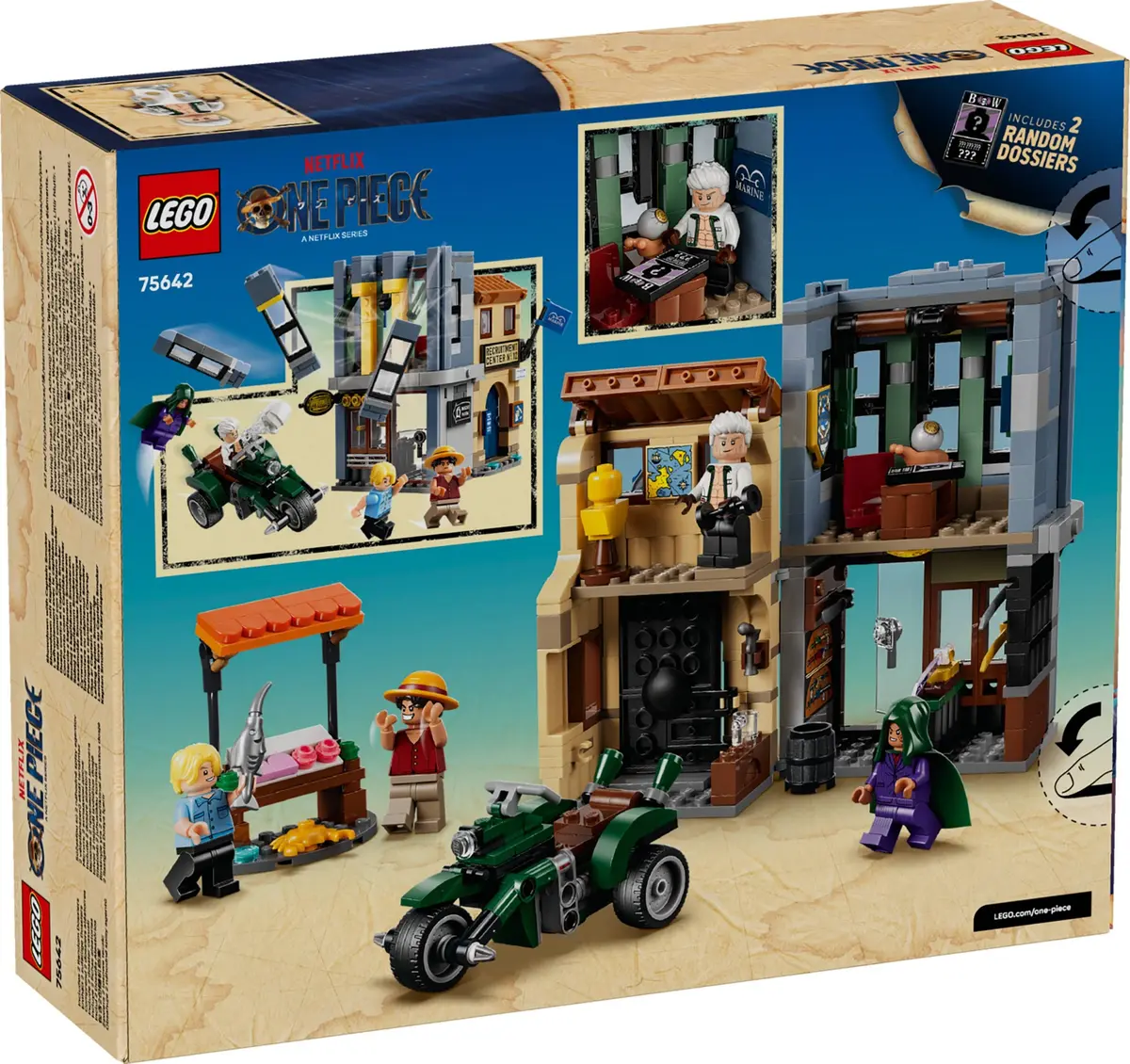LEGO One Piece 75642 Showdown with Captain Smoker set, image 3
