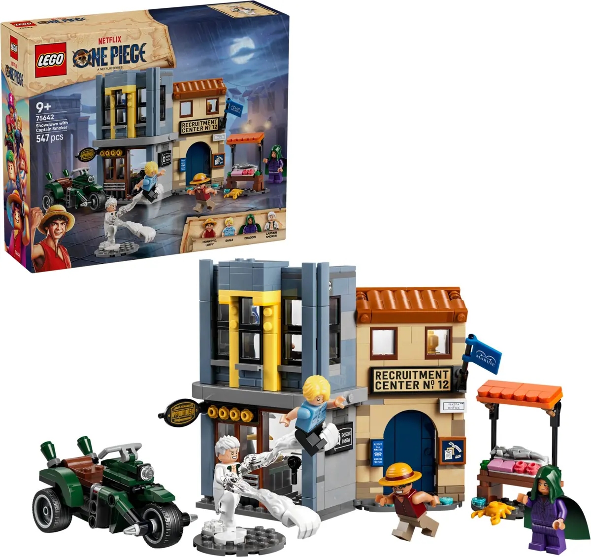 LEGO One Piece 75642 Showdown with Captain Smoker set, image 4