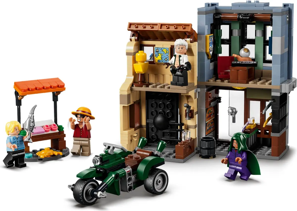 LEGO One Piece 75642 Showdown with Captain Smoker set, image 6