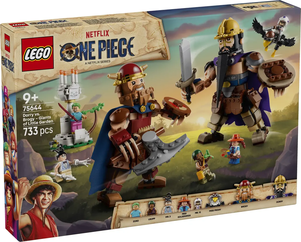LEGO One Piece 75644 Dorry vs. Brogy - Giants of Little Garden set, image 2