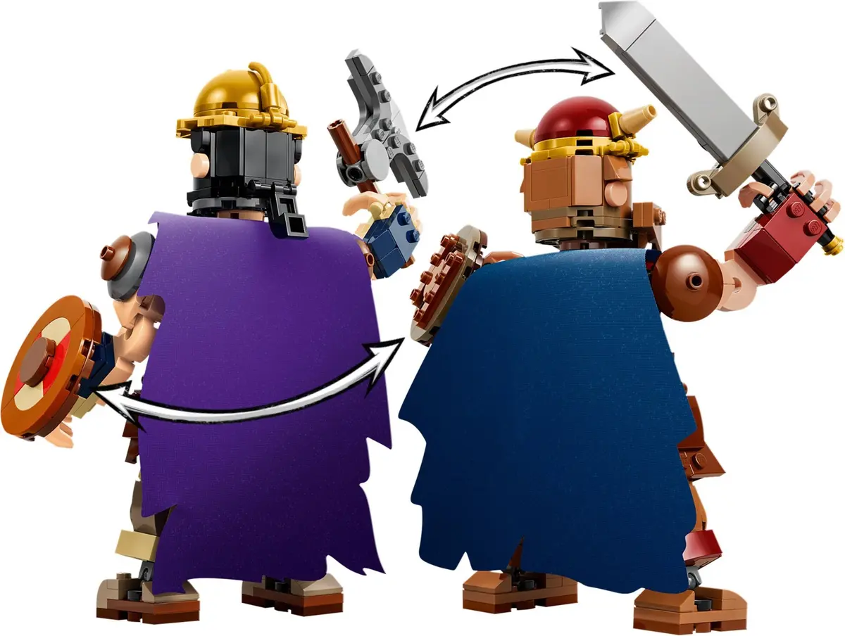 LEGO One Piece 75644 Dorry vs. Brogy - Giants of Little Garden set, image 8