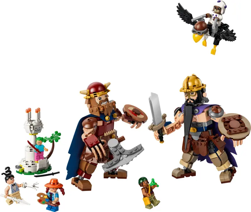 LEGO One Piece 75644 Dorry vs. Brogy - Giants of Little Garden set