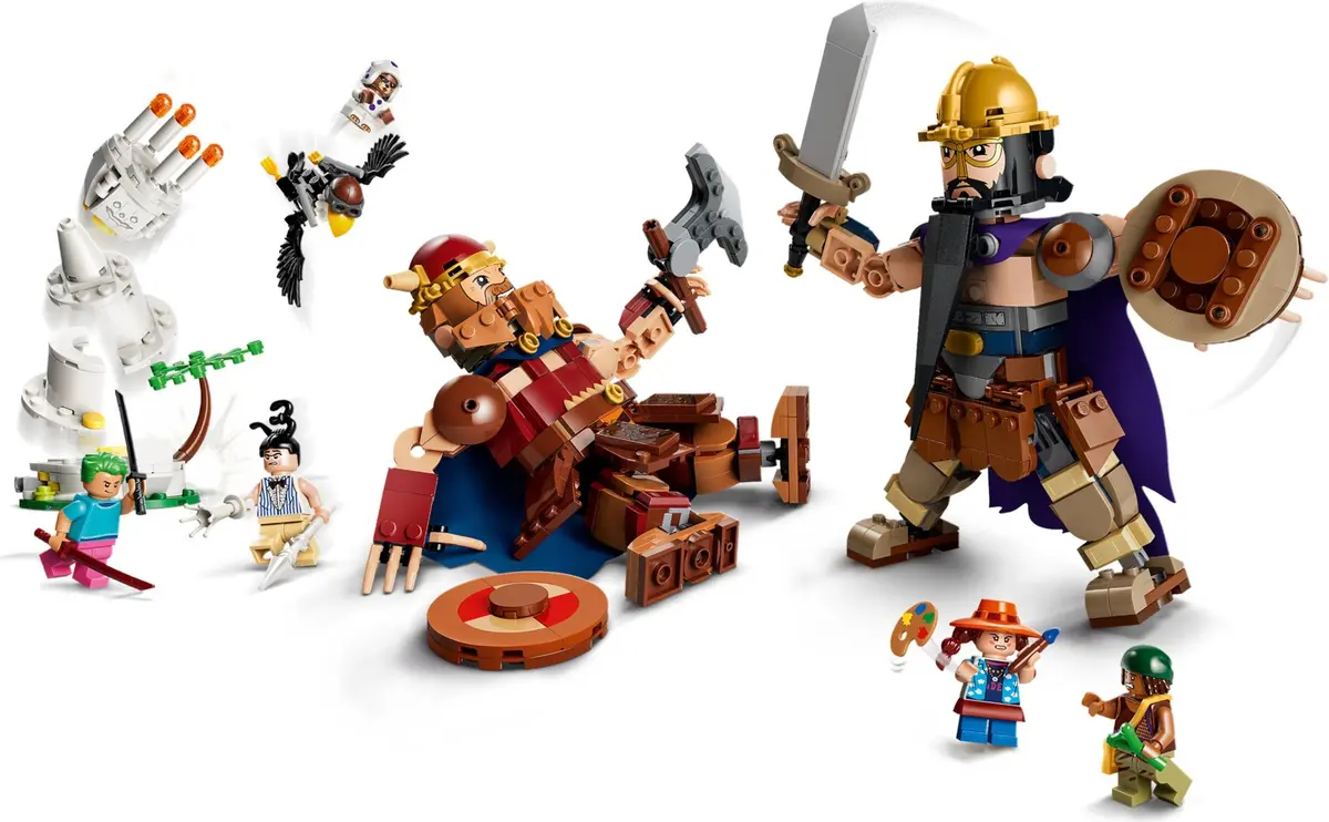 LEGO One Piece 75644 Dorry vs. Brogy - Giants of Little Garden set, image 6
