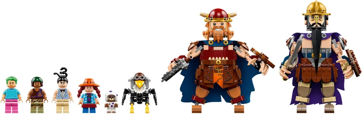 LEGO One Piece 75644 Dorry vs. Brogy - Giants of Little Garden set, image 5