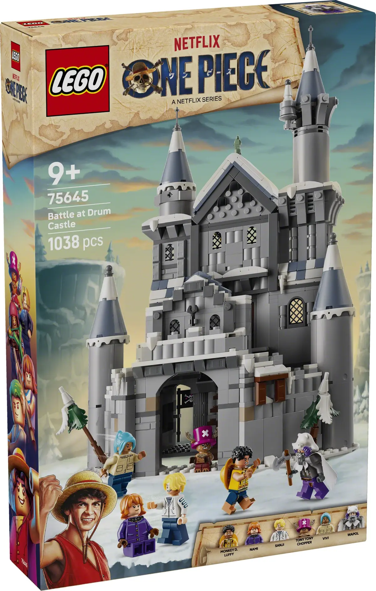 LEGO One Piece 75645 Battle at Drum Castle set, image 2