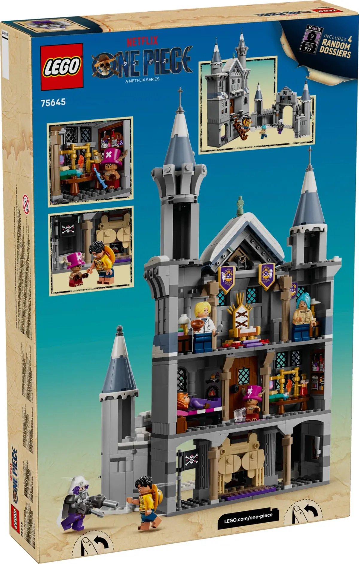 LEGO One Piece 75645 Battle at Drum Castle set, image 3