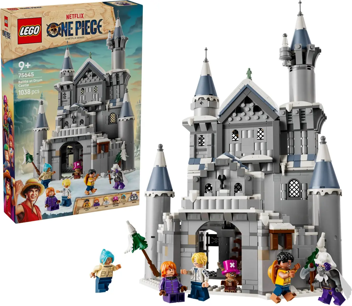 LEGO One Piece 75645 Battle at Drum Castle set, image 4