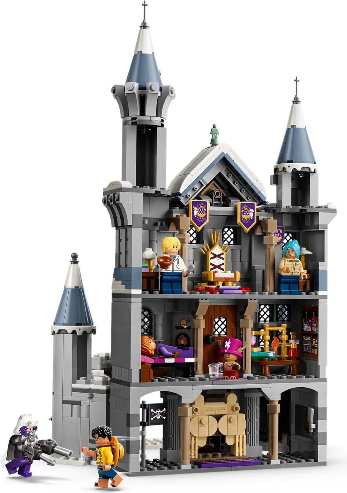 LEGO One Piece 75645 Battle at Drum Castle set, image 6
