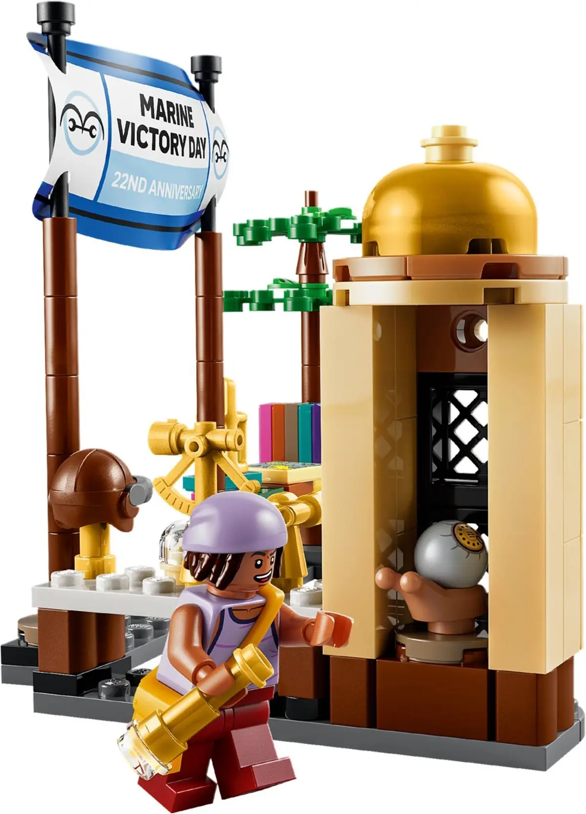 LEGO One Piece 75646 Garp's Marine Battleship set, image 7