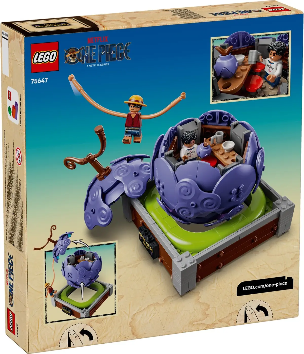 LEGO One Piece 75647 Gum-Gum Fruit set, image 2