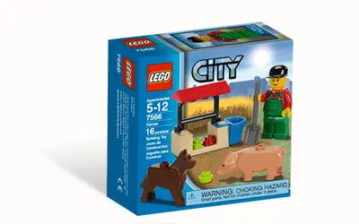 LEGO City 7566 Farmer set, image 4