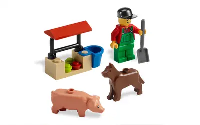 LEGO City 7566 Farmer set, image 2