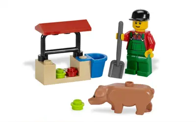 LEGO City 7566 Farmer set, image 5