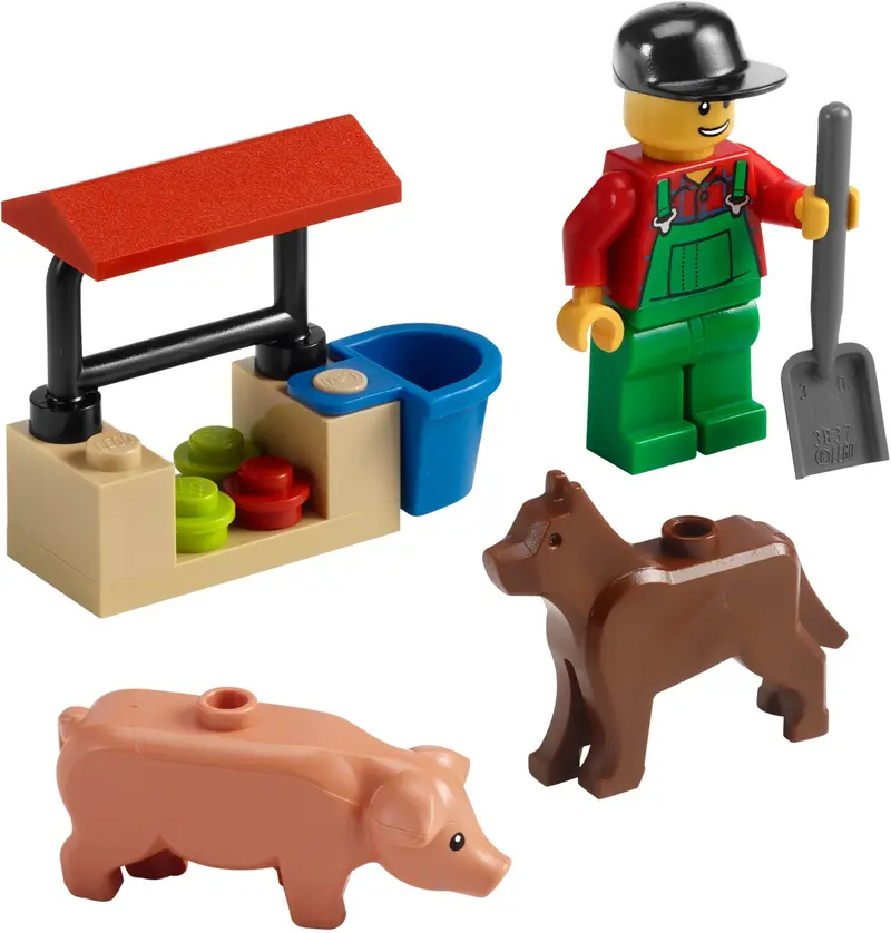 LEGO City 7566 Farmer set