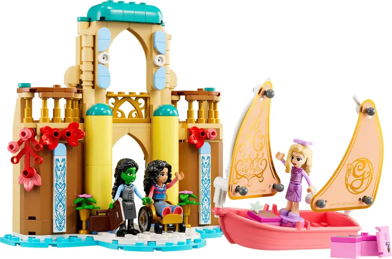 LEGO Wicked 75681 Glinda, Elphaba & Nessarose at Shiz University set