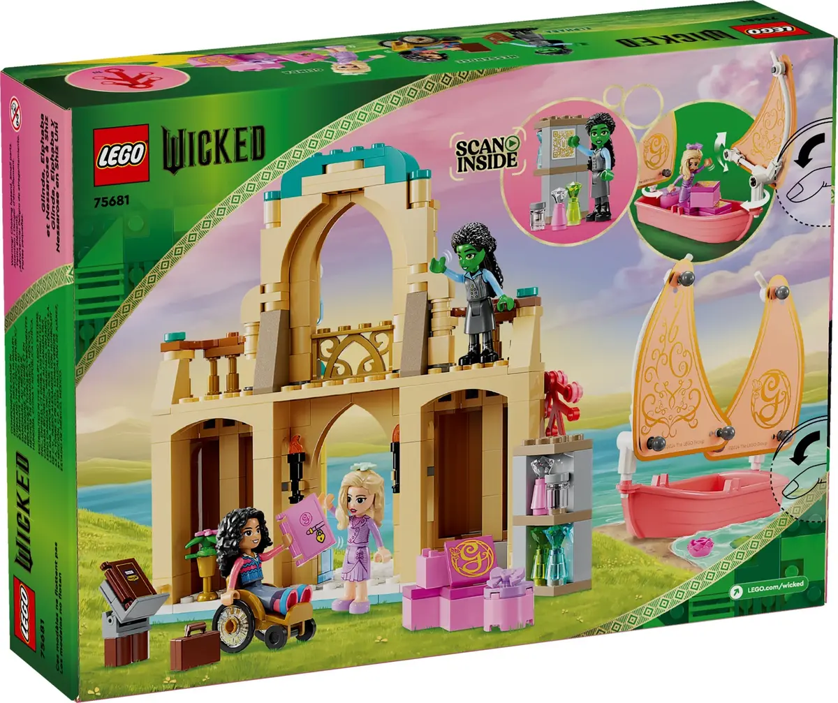LEGO Wicked 75681 Glinda, Elphaba & Nessarose at Shiz University set, image 2