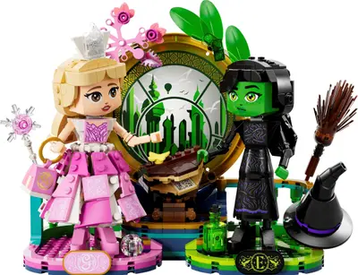 LEGO Wicked 75682 Elphaba & Glinda Figures set
