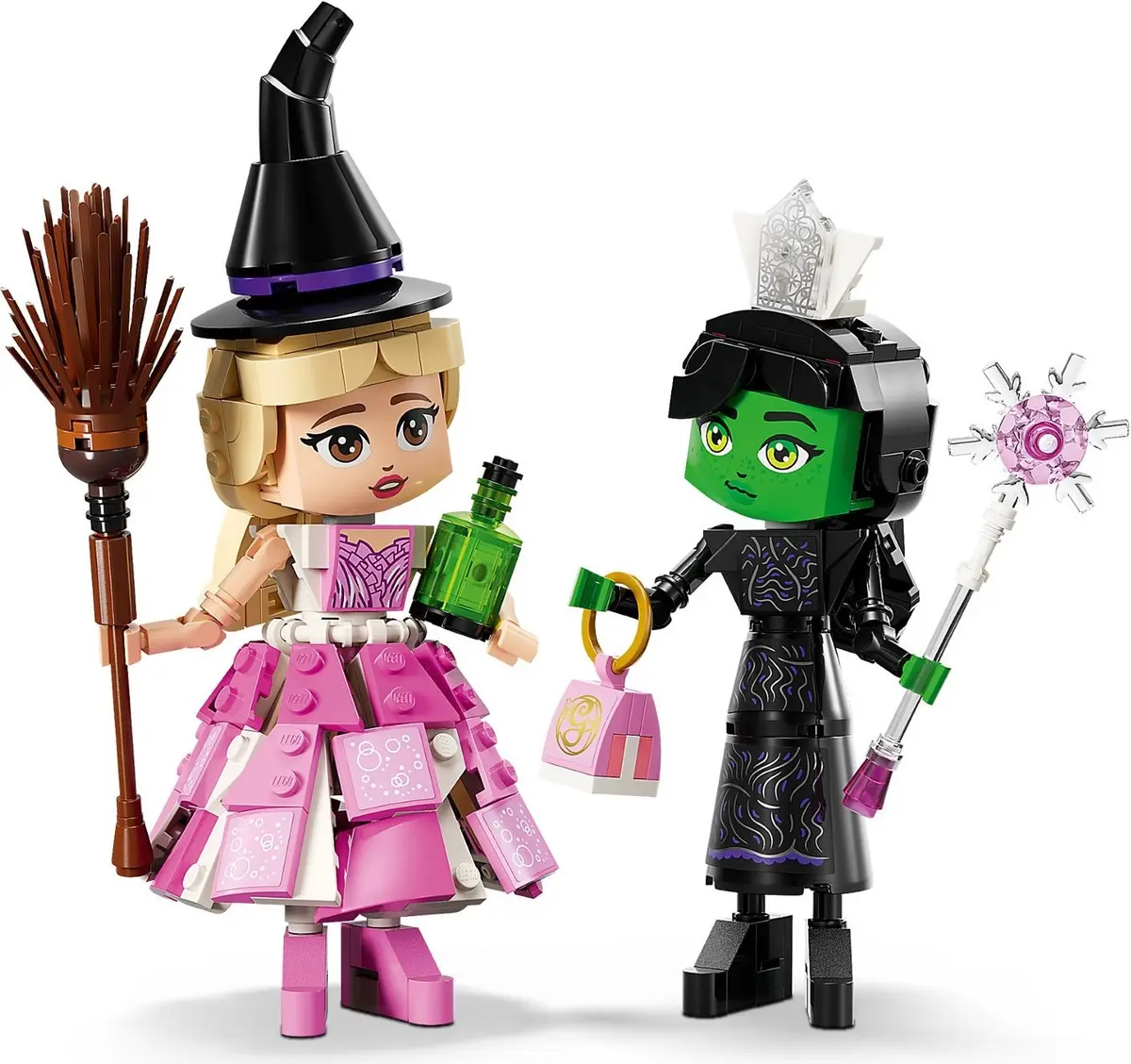 LEGO Wicked 75682 Elphaba & Glinda Figures set, image 9