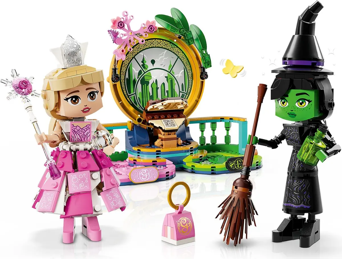 LEGO Wicked 75682 Elphaba & Glinda Figures set, image 8