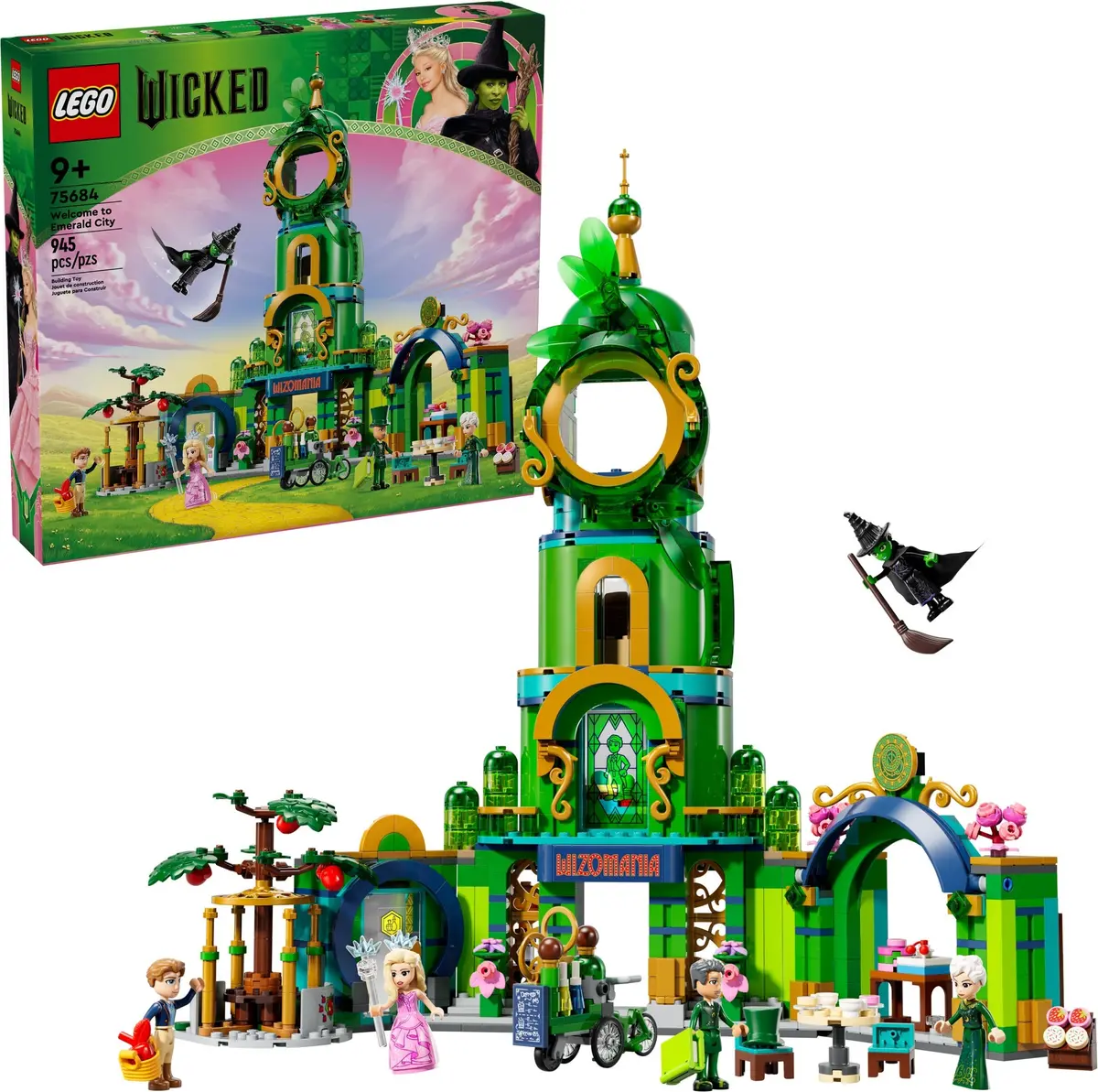 LEGO Wicked 75684 Welcome to Emerald City set, image 3