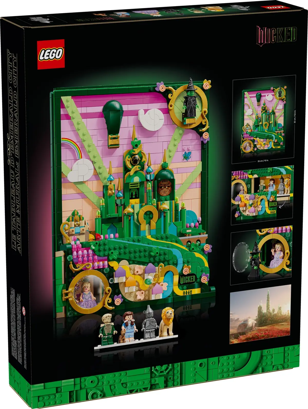 LEGO Wicked 75685 Emerald City Wall Art set, image 2