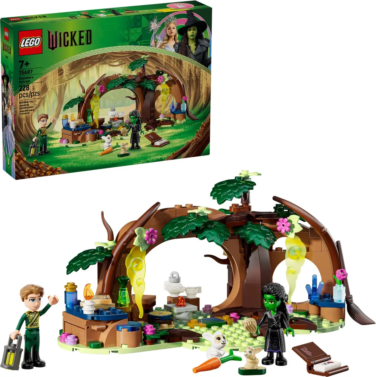 LEGO Wicked 75687 Elphaba's Retreat set, image 3