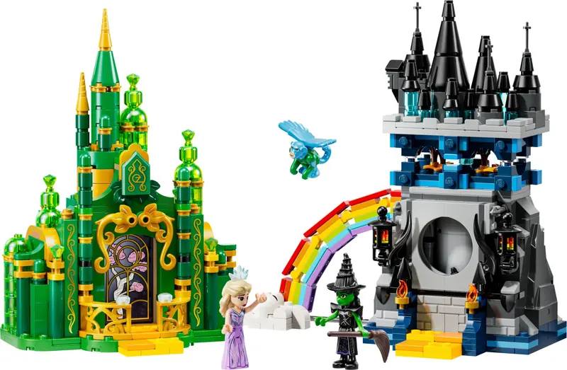LEGO Wicked 75689 Emerald City & Kiamo Ko Castle set