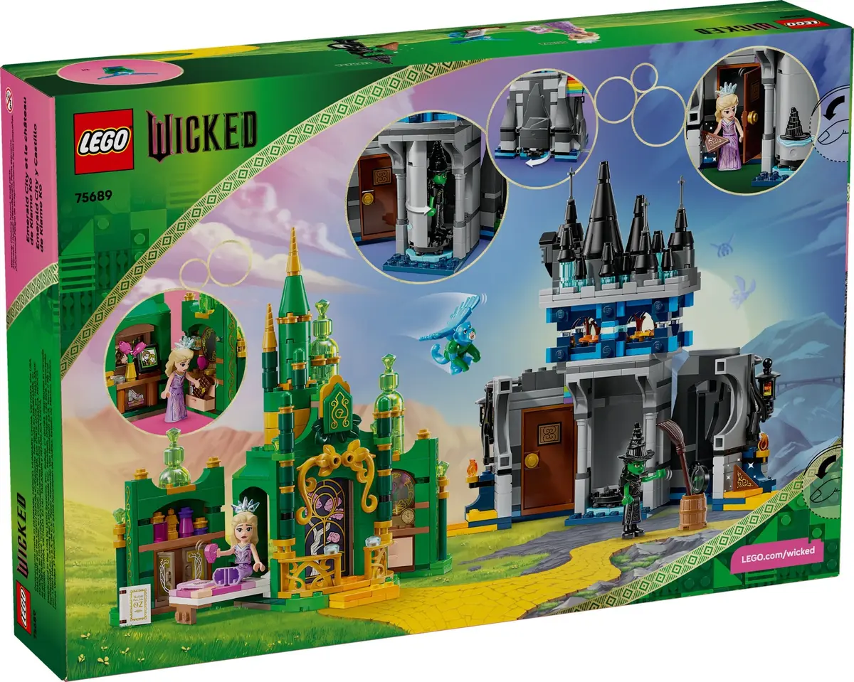 LEGO Wicked 75689 Emerald City & Kiamo Ko Castle set, image 2