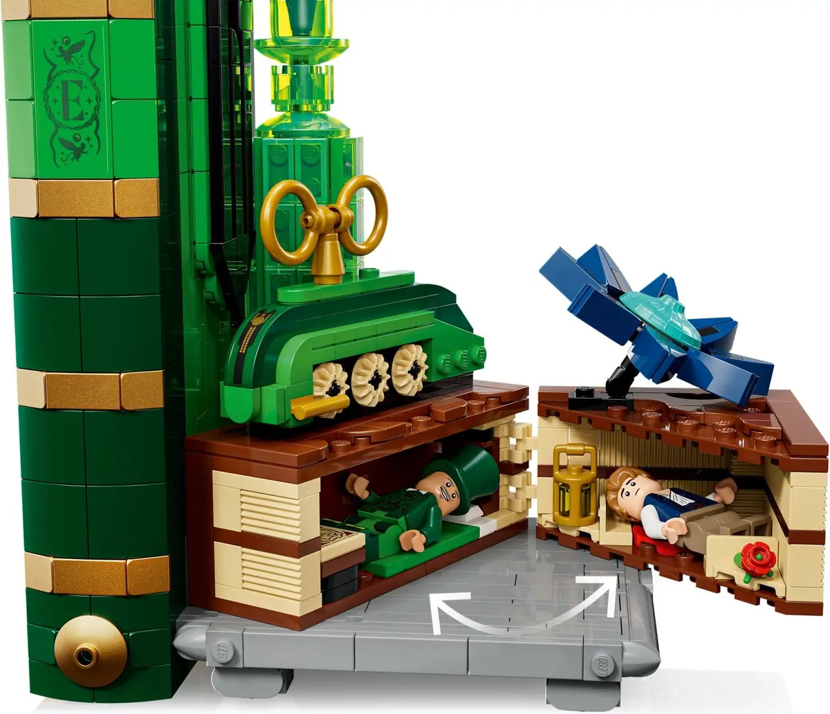 LEGO Wicked 75691 Glinda & Elphaba Bookends set, image 11