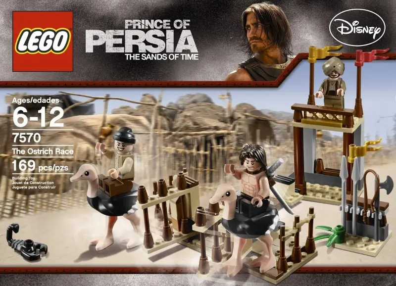 LEGO Prince of Persia 7570 The Ostrich Race set, image 8