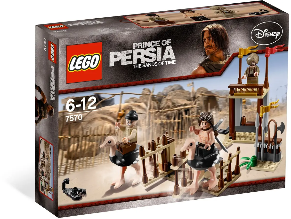 LEGO Prince of Persia 7570 The Ostrich Race set, image 9