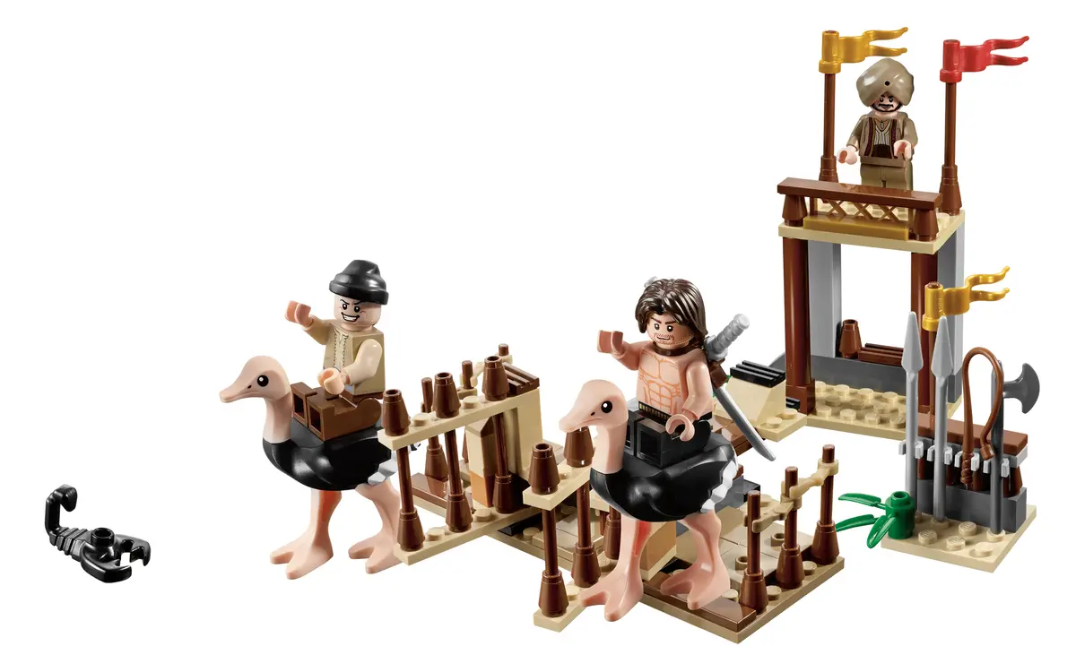 LEGO Prince of Persia 7570 The Ostrich Race set, image 3