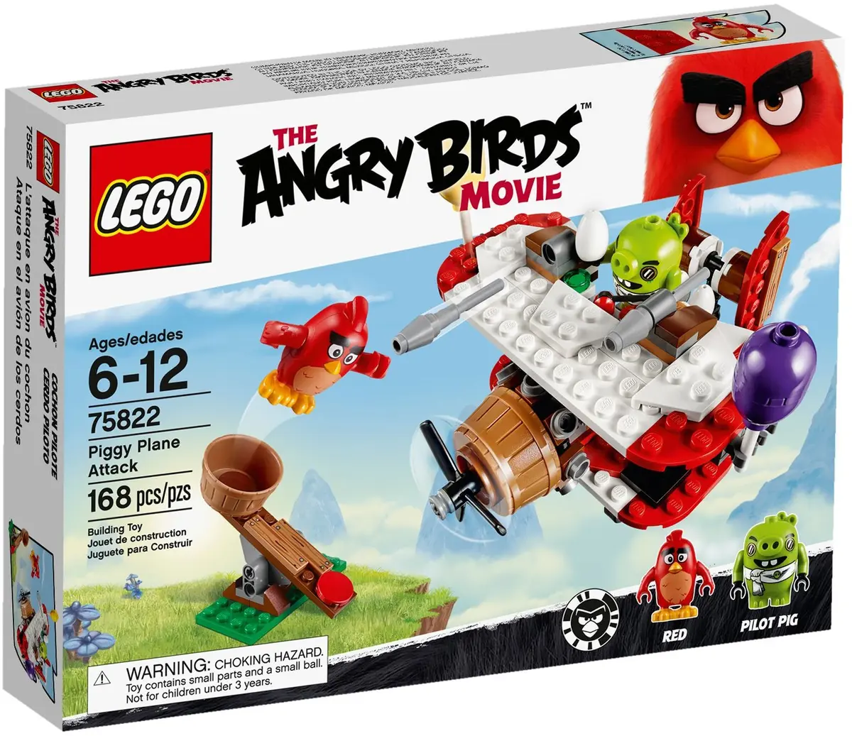 LEGO The Angry Birds Movie 75822 Piggy Plane Attack set, image 2